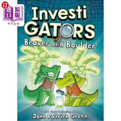 海外直订InvestiGators: Braver and Boulder 鳄鱼侦查员：布雷弗和博尔德（青少年漫画）