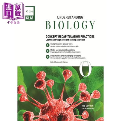 现货 新加坡教辅 OLevel Understanding Biology O水准考试理解科学和生物学 教材 教辅 国际考试【中商原版】