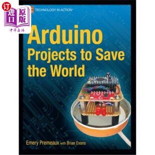 Projects World the Arduino项目拯救世界 Save 海外直订Arduino