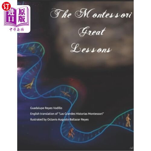 海外直订The Montessori Great Lessons: English translation of 
