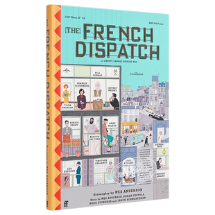 法兰西特派 剧本 The French Dispatch 英文原版 Wes Anderson【中商原版】韦斯 安德森 对称狂魔 色彩鬼才
