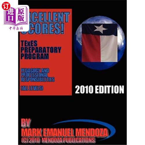 海外直订Texes Preparatory Manual Excellent Scores! (Ppr Special Edition) 特克斯预备手册优秀成绩！（Ppr特别版）