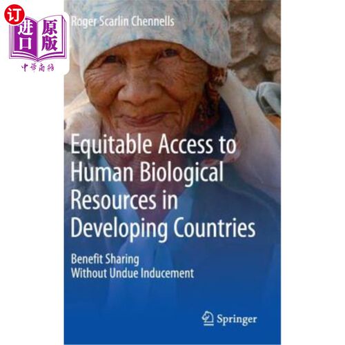 海外直订医药图书Equitable Access to Human Biological Resources in Developing Countries: Benefit  发展中国家公平获得
