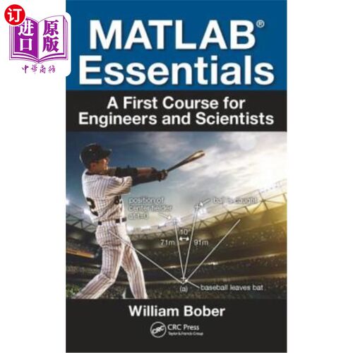 海外直订Matlab(r) Essentials: A First Course for Engineers and Scientists Matlab(r)要领:工程师和科学家的第1课