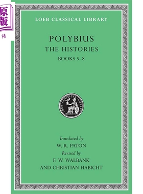 通史 卷3 希腊语-英文双语 波力比阿斯 The Histories Vol III 英文原版 William Paton Polybius【中商原版】
