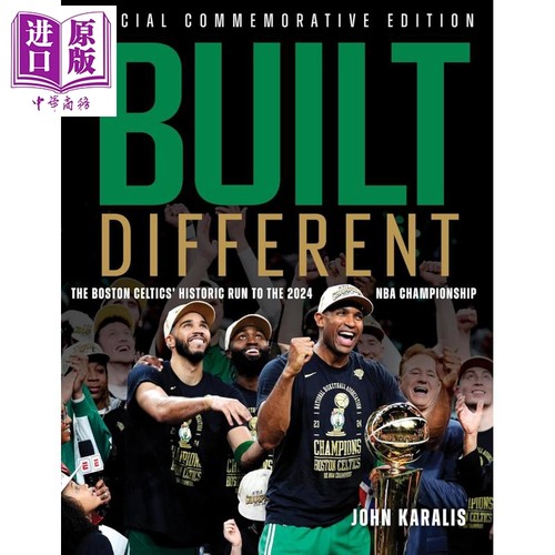 与众不同 波士顿凯尔特人队2024NBA总冠军纪念集 体育画报  Built Different 英文原版 Sports Illustrated 【中商原版】