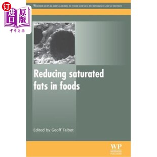 Saturated 减少食物中 Fats Foods 饱和脂肪 海外直订Reducing