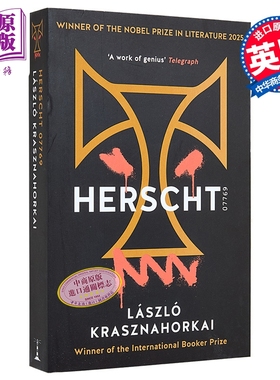 2025年诺贝尔文学奖 赫尔施特07769 英文原版 Herscht 07769 László Krasznahorkai 克拉斯诺霍尔卡伊·拉斯洛