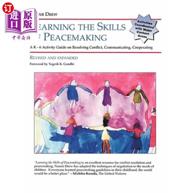 海外直订Learning the Skills of Peacemaking, Revised and Expanded 学习和平技能，修订和扩大