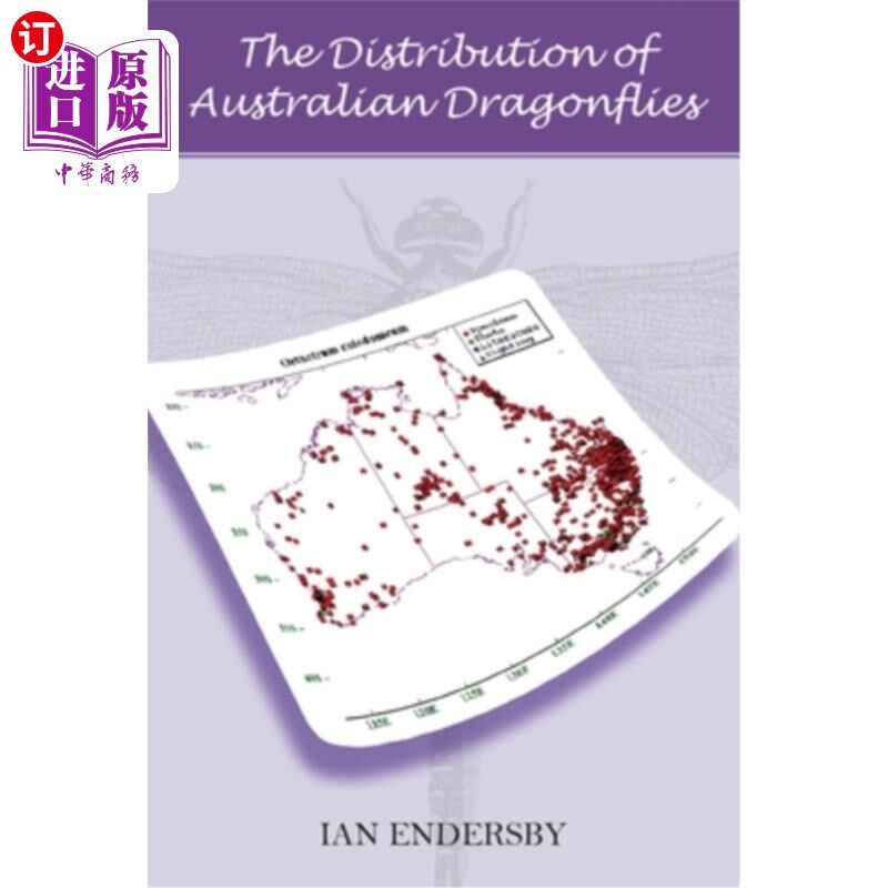 海外直订The Distribution of Australian Dragonflies 澳洲蜻蜓的分布