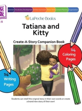 海外直订Tatiana and Kitty - Create-A-Story Companion Book 塔蒂亚娜和凯蒂-创造一个故事的伴侣书