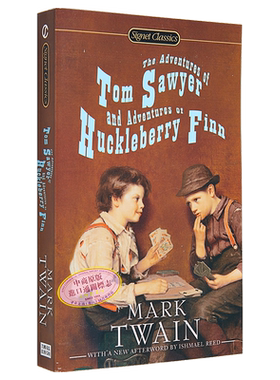 汤姆索亚历险记&哈克贝利·费恩历险记 英文原版 The Adventures of Tom Sawyer & Adventures of Huckleberry Finn马克·吐?