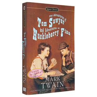 汤姆索亚历险记&哈克贝利·费恩历险记 英文原版 The Adventures of Tom Sawyer & Adventures of Huckleberry Finn马克·吐?
