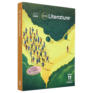 现货 美国英语文学学生书11年级下册 Into Literature Student Edition Softcover Volume 2 Grade 11 英文原版进口【中商原版】