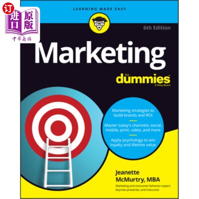 海外直订Marketing for Dummies 面向傻瓜的营销