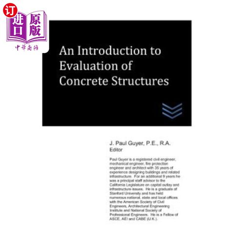 海外直订An Introduction to Evaluation of Concrete Structures 混凝土结构评价导论
