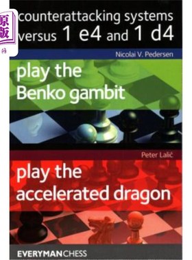 海外直订Counterattacking 1 e4 and 1 d4 反击1个e4和1个d4