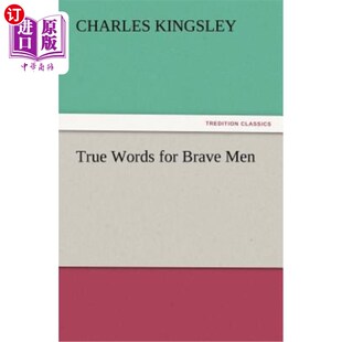 Words 勇士 for Men 真言 Brave 海外直订True