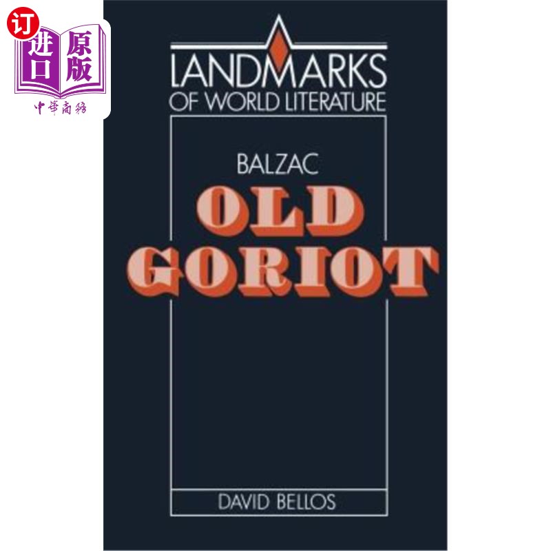 海外直订Balzac: Old Goriot 巴尔扎克：老戈里奥
