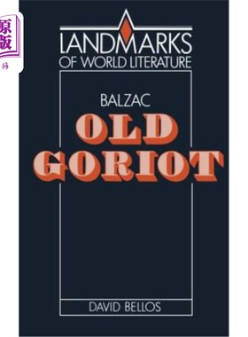 海外直订Balzac: Old Goriot 巴尔扎克：老戈里奥