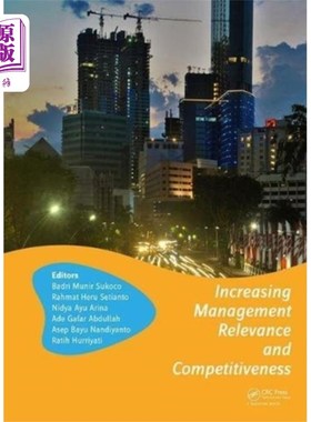 海外直订Increasing Management Relevance and Competitiven... 提高管理相关性和竞争力