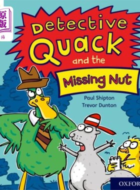 海外直订Oxford Reading Tree Story Sparks: Oxford Level 2... 牛津阅读树的故事火花:牛津第2级:侦探嘎嘎和失踪的坚果