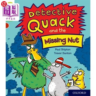 海外直订Oxford Reading Tree Story Sparks: Oxford Level 2... 牛津阅读树的故事火花:牛津第2级:侦探嘎嘎和失踪的坚果