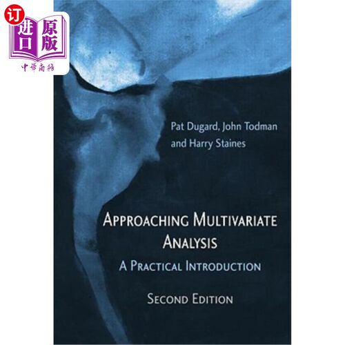 海外直订Approaching Multivariate Analysis, 2nd Edition: A Practical Introduction 接近多元分析，第二版:实用介绍