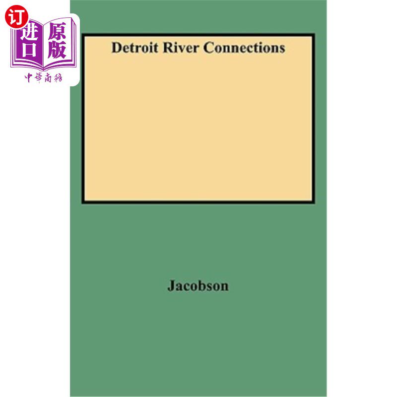海外直订Detroit River Connections 底特律河连接线
