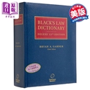 人文社科 布莱克法律大词典 Law Black 豪华版 法律 Garner Deluxe 中商原版 Bryan 第12版 辞典 预售 英文原版