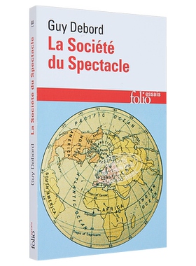 居伊德波 景观社会 La Societe du Spectacle 法文原版 Guy Debord 哲学【中商原版】