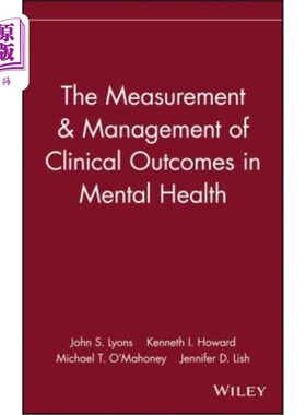 海外直订医药图书The Measurement & Management of Clinical Outcomes in Mental Health 心理健康临床结果的测量与管理