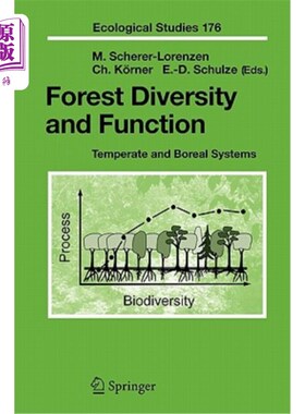 海外直订Forest Diversity and Function: Temperate and Boreal Systems 森林多样性和功能:温带和北方系统