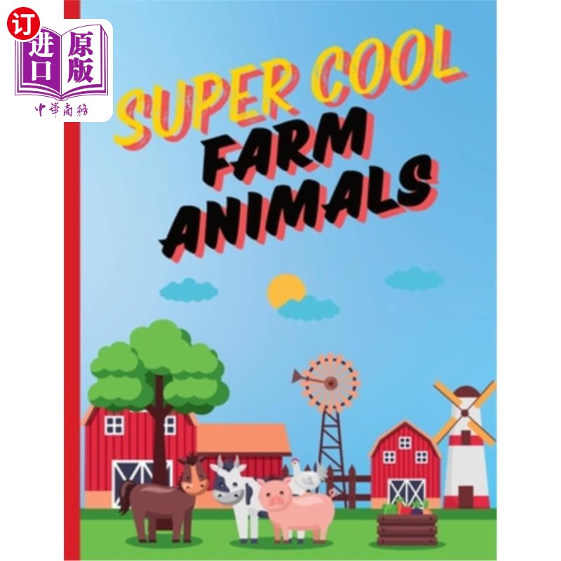 海外直订Super Cool Farm Animals 超级酷的农场动物