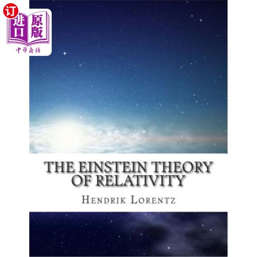 海外直订The Einstein Theory of Relativity 爱因斯坦的相对论