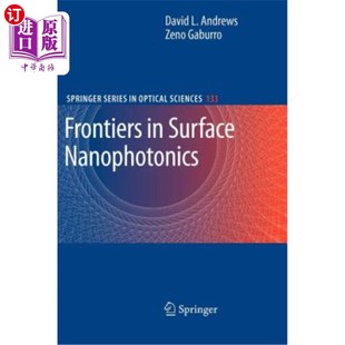 Nanophotonics 原理与应用 表面纳米光子学前沿 海外直订Frontiers Applications Principles Surface and
