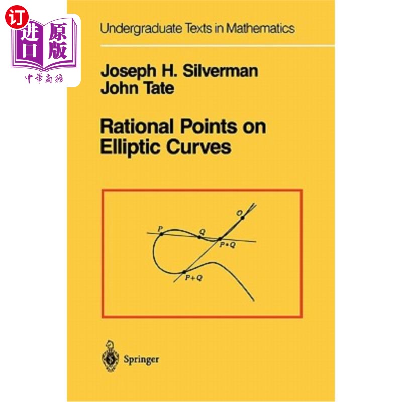 海外直订Rational Points on Elliptic Curves 椭圆曲线上的有理点