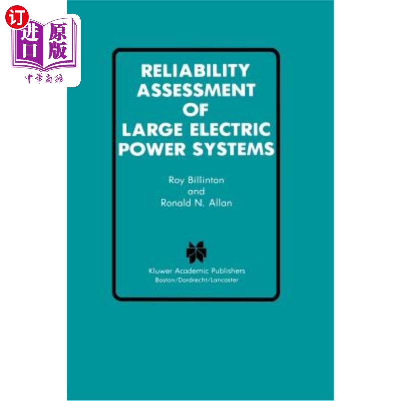海外直订Reliability Assessment of Large Electric Power Systems 大型电力系统可靠性评估