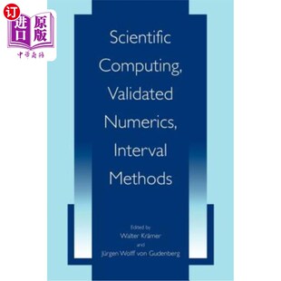 Numerics Interval Methods 海外直订Scientific 有效数字 Validated 科学计算 区间法 Computing