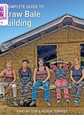 海外直订Complete Guide to Straw Bale Building 完成指南稻草捆建筑