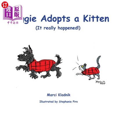 海外直订Maggie Adopts a Kitten: (It really happened!) 玛吉收养了一只小猫:(真的发生过!)