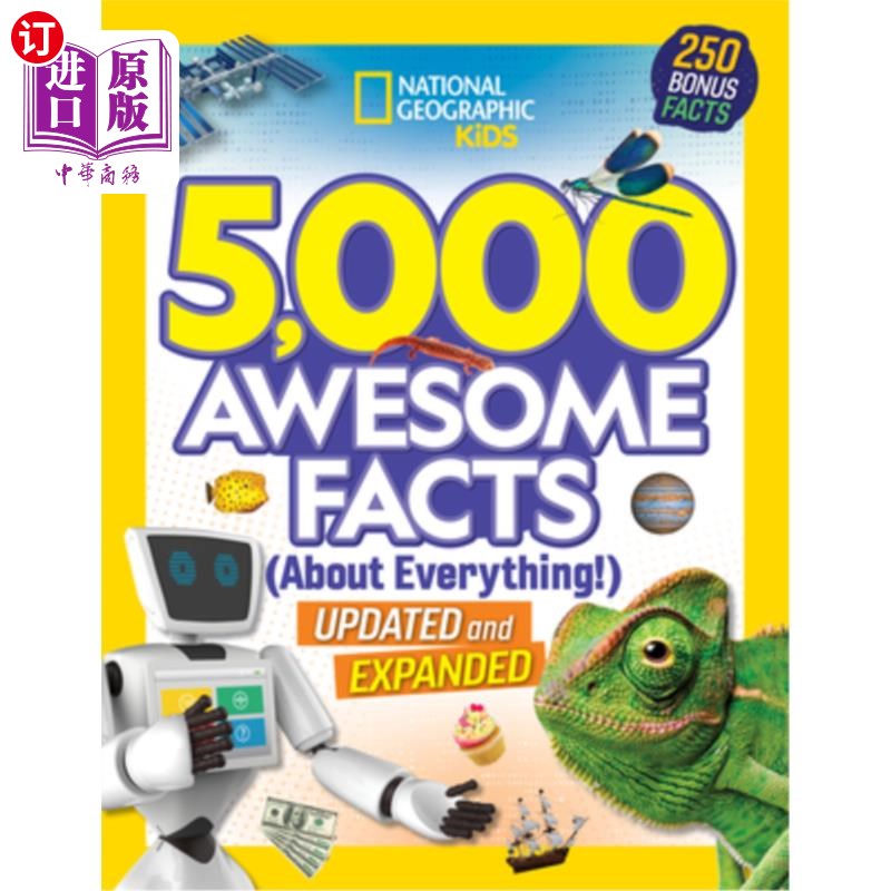海外直订5,000 Awesome Facts (about Everything!): Updated and Expanded! 5000个令人敬畏的事实（关于一切！）：更新和扩