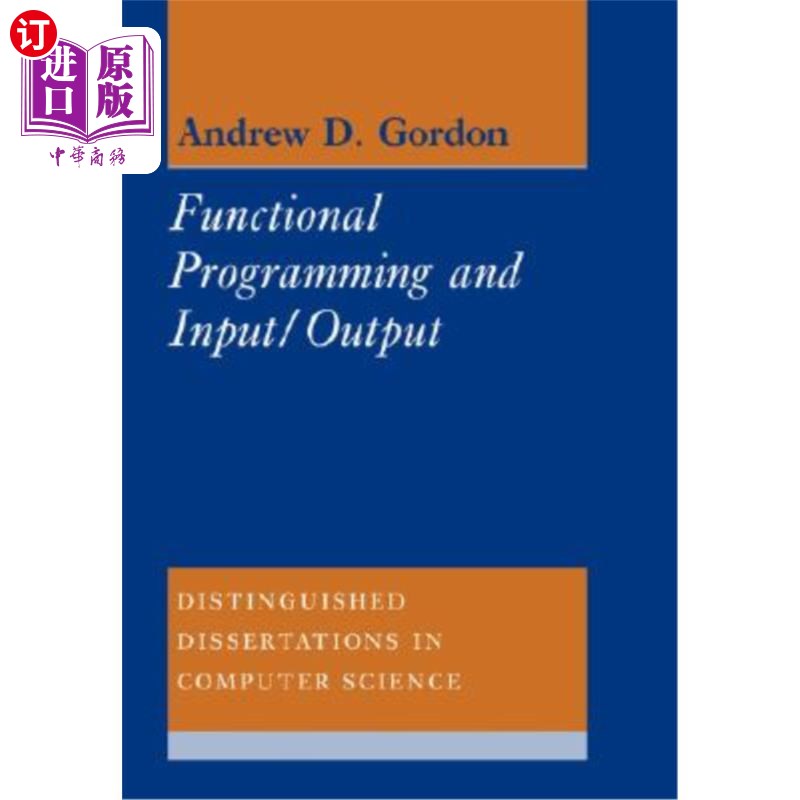 海外直订Functional Programming and Input/Output 函数编程和输入/输出