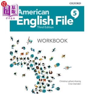 海外直订American English File Level 5 Workbook 美国英语档案5级工作簿