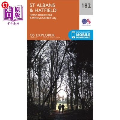 海外直订St. Albans and Hatfield 圣奥尔本斯和哈特菲尔德