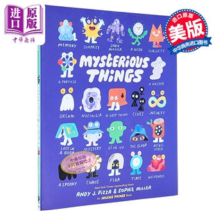 精品绘本 Andy Mysterious Pizza 不可思议 英文原版 精装 5岁以上 进口童书 亲子读物 儿童绘本 中商原版 Things 东西
