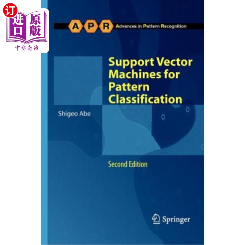 海外直订Support Vector Machines for Pattern Classification 模式分类的支持向量机