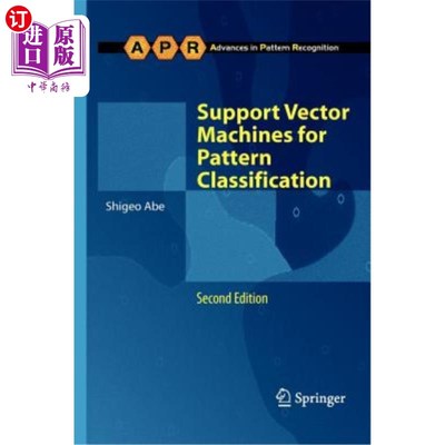 海外直订Support Vector Machines for Pattern Classification 模式分类的支持向量机