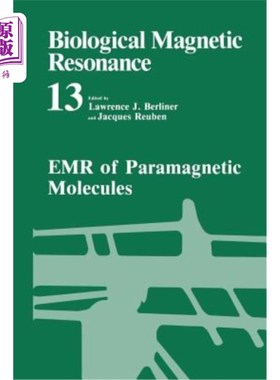 海外直订医药图书Emr of Paramagnetic Molecules 顺磁分子的电子病历