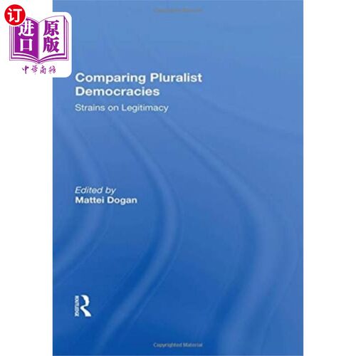 海外直订Comparing Pluralist Democracies 比较多元民主国家